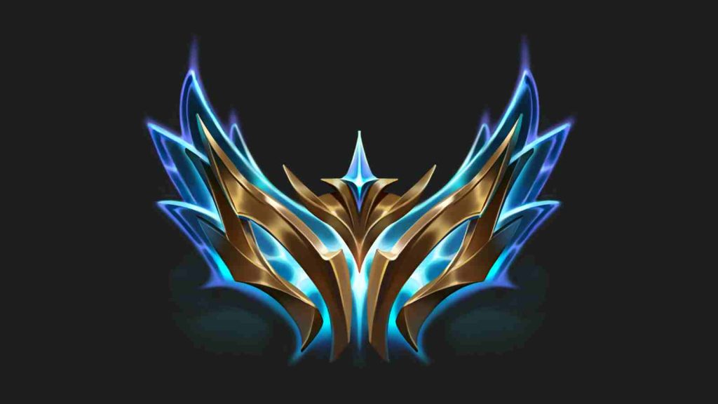 Challenger tier icon in League of Legends 