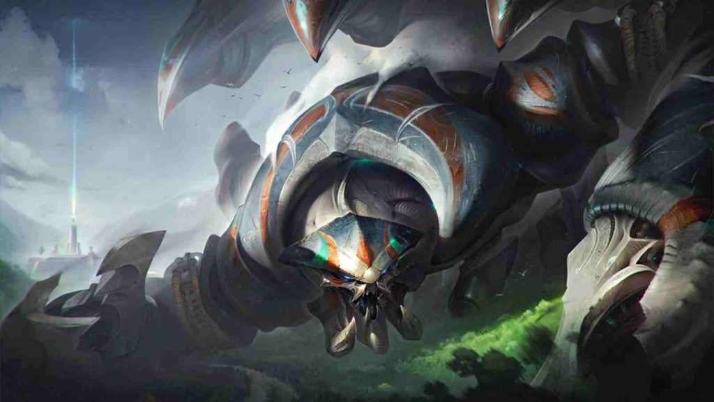 LoL champion Skarner base splashart official wallpaper