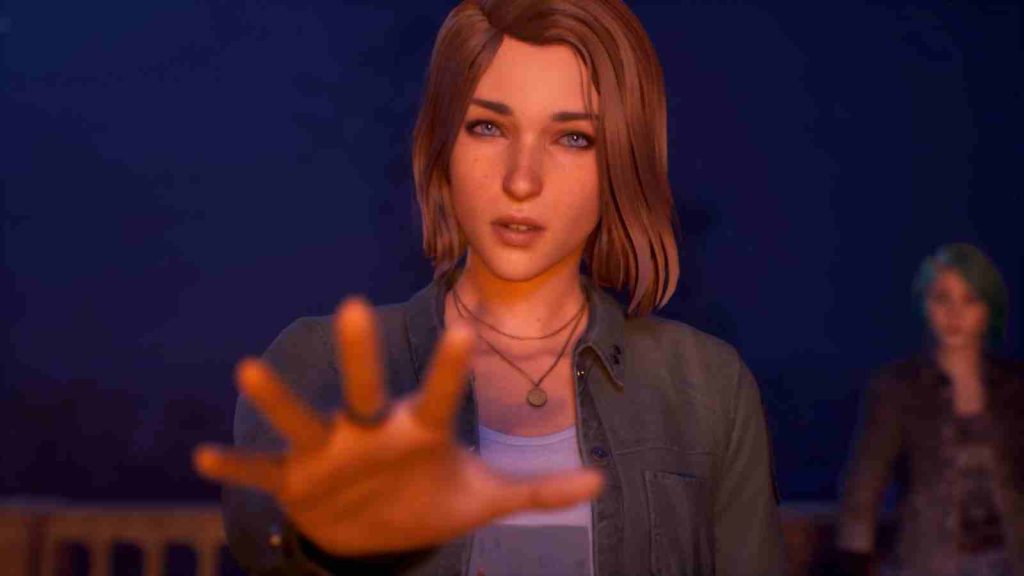 Max Caufield reaching out with one hand in Life is Strange Reunion official screenshot