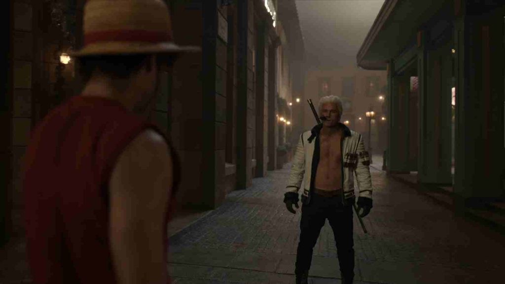 Luffy vs Smoker in One Piece Live-Action Season 2 Episode 1in Loguetown