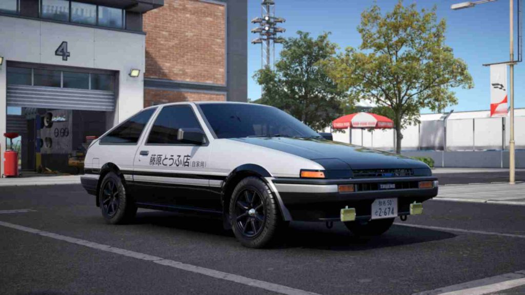 Toyota (AE86) Sprinter Trueno GT-Apex Initial D Ver. '85 in Racing Master x Initial D collaboration