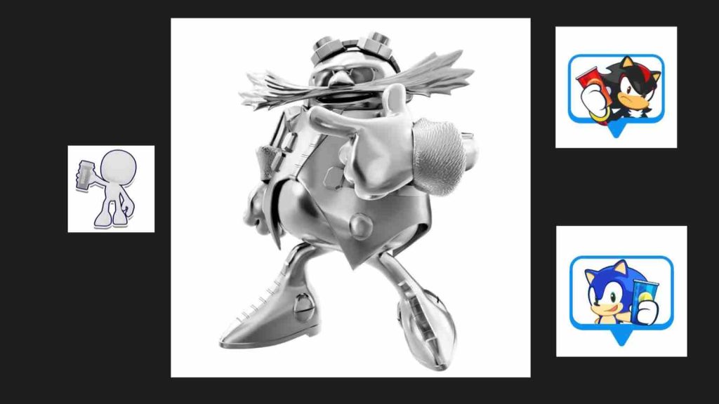 Sonic x Jian Cha and Grab collab weekly in-game rewards include Jian Cha Break Time Emote, Chrome Eggman Skin, Jian Cha Sticker Bundle