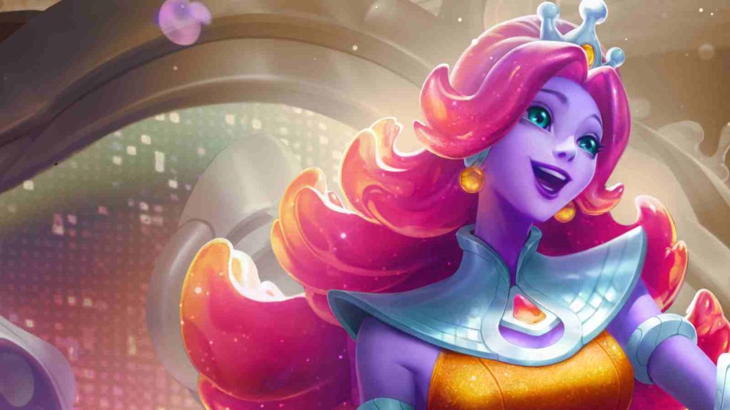 Nami in Teamfight Tactics Space Gods set (TFT Set 17)