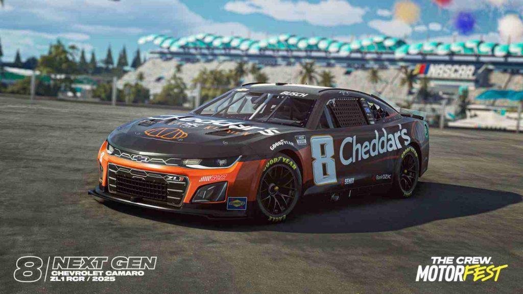 NASCAR x The Crew Motorfest Next Gen Chevrolet ZL1 Cup Car (2025) official screenshot