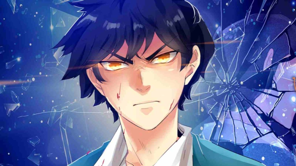 Unordinary webtoon's John in official shop banner