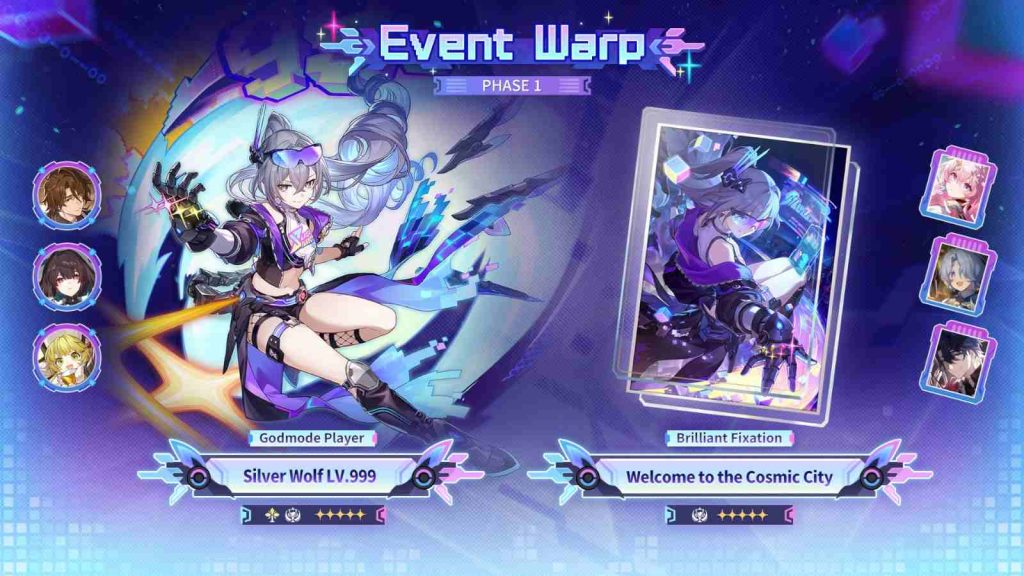 Honkai Star Rail 4.2 banners phase 1 featuring 5-star character Silver Wolf LV.999