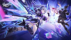 Honkai Star Rail 4.2 key visual featuring Silver Wolf LV.999 and Evanescia