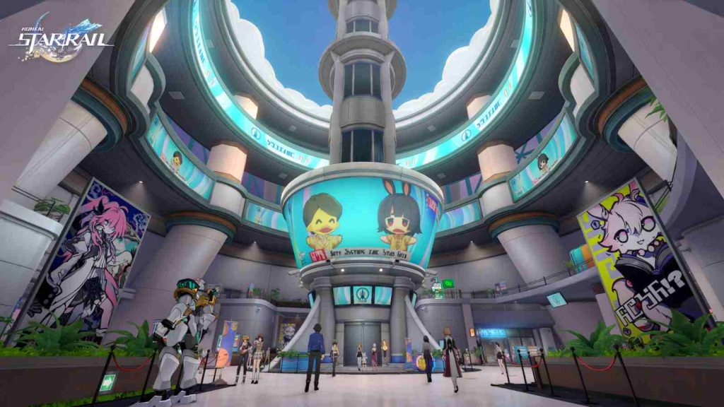 Fulwish TV headquarters in Seafeld City in official HSR screenshot