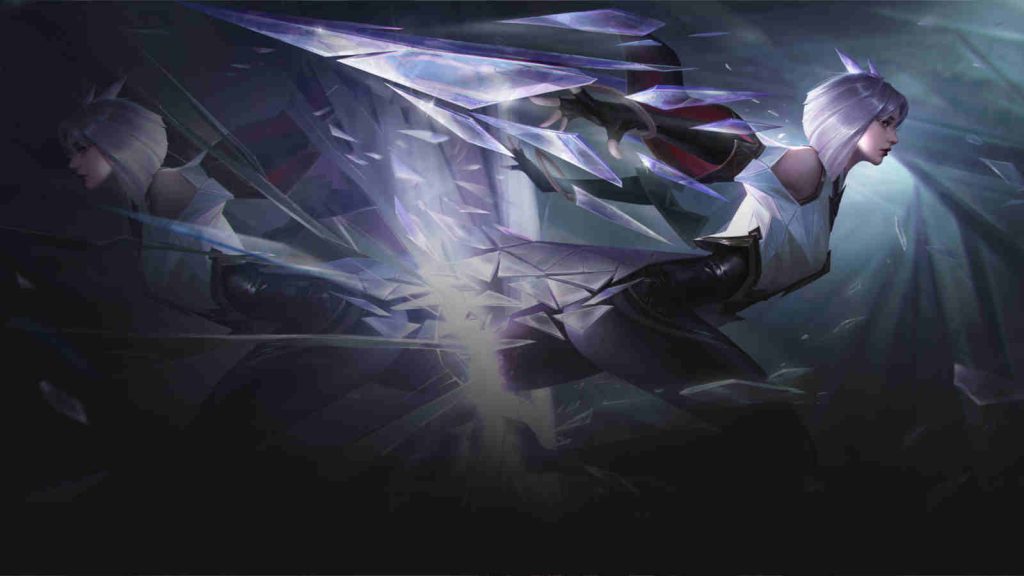 Honor of Kings assassin hero Jing base splashart official wallpaper