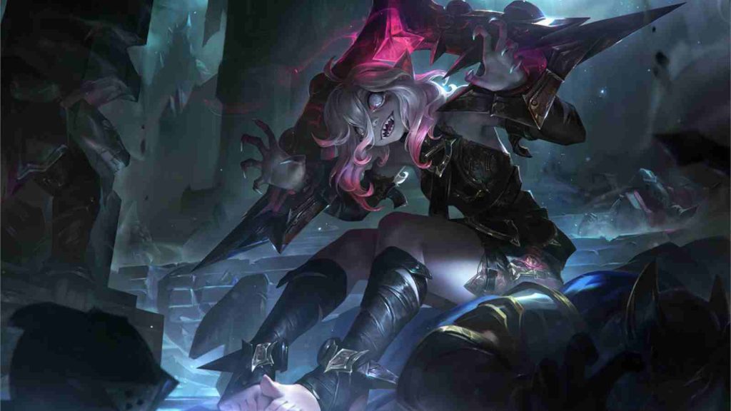 Fighter LoL champion Briar base splashart official wallpaper