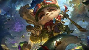 LoL champion Teemo base splashart official wallpaper