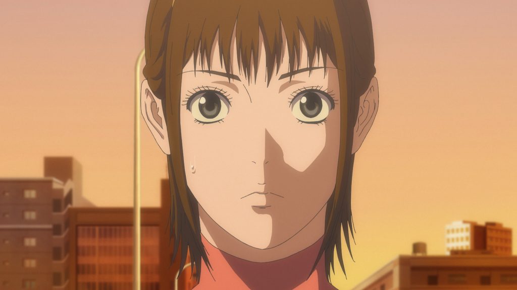 Liar Game main character Nao Kanzaki seen in the first episode of the anime
