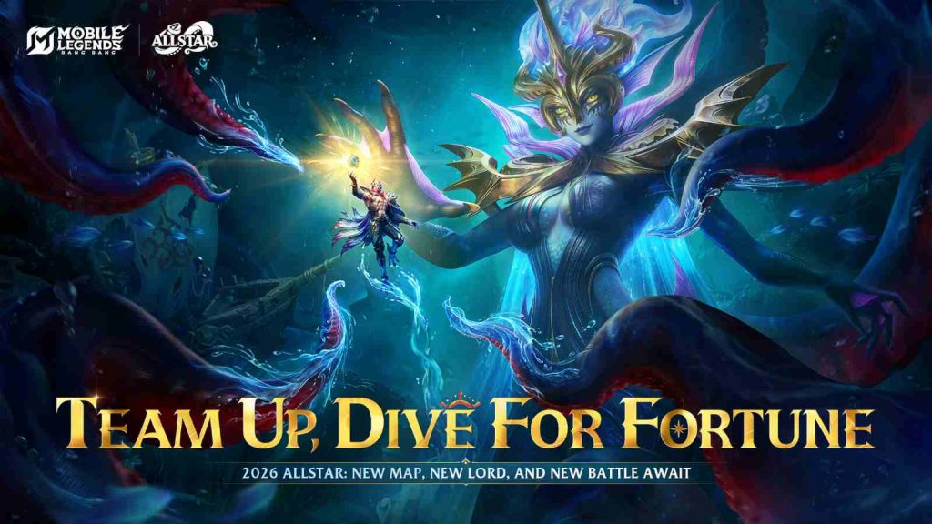 MLBB ALLSTAR 2026 introduces a new map, new lord with theme "Team up, dive for fortune" 