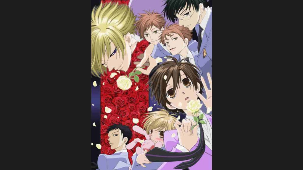 Ouran Highschool Host Club anime 20th anniversary vertical visual