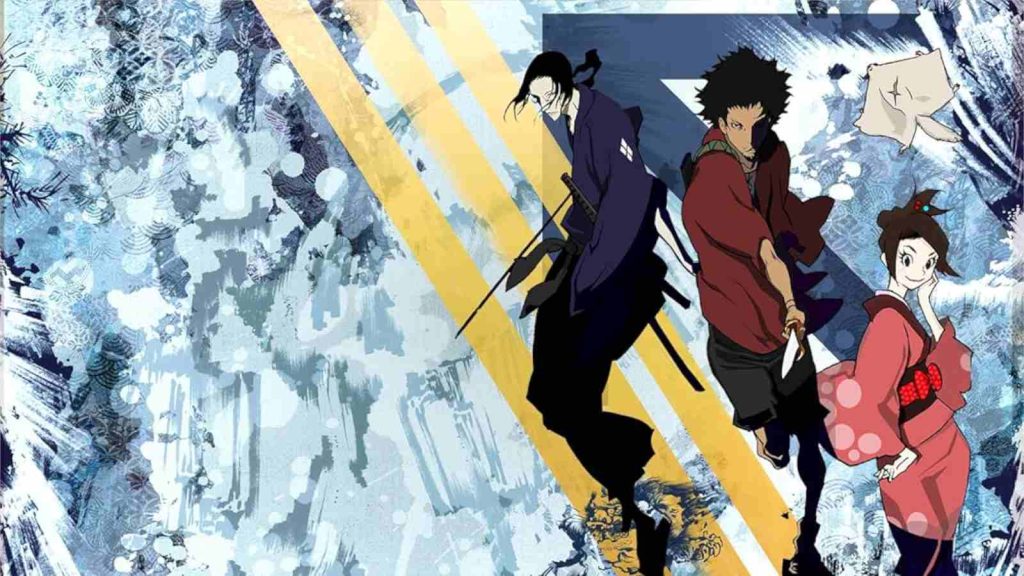 Mugen, Jin, and Fuu in Samurai Champloo key visual