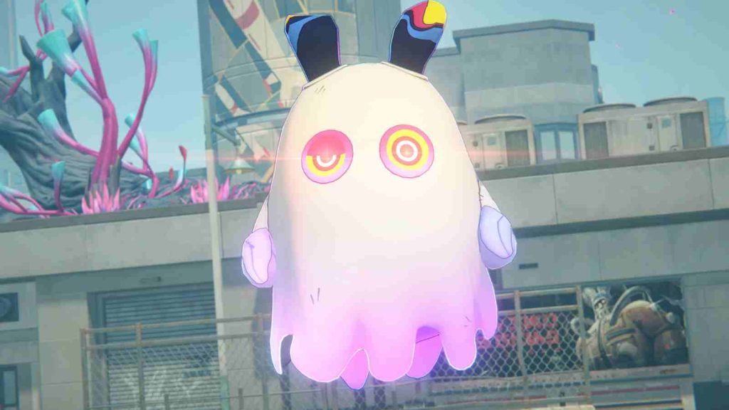 A-Rank Bangboo Booltergeist is an airborne unit capable of firing lasers and scaling damage based on team composition