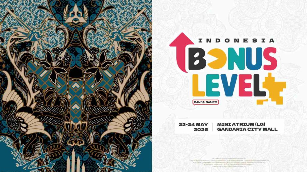 Bonus Level Indonesia 2026 key visual by Bandai Namco