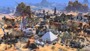 Civilization VII Test of Time Update modern day empire gameplay from trailer