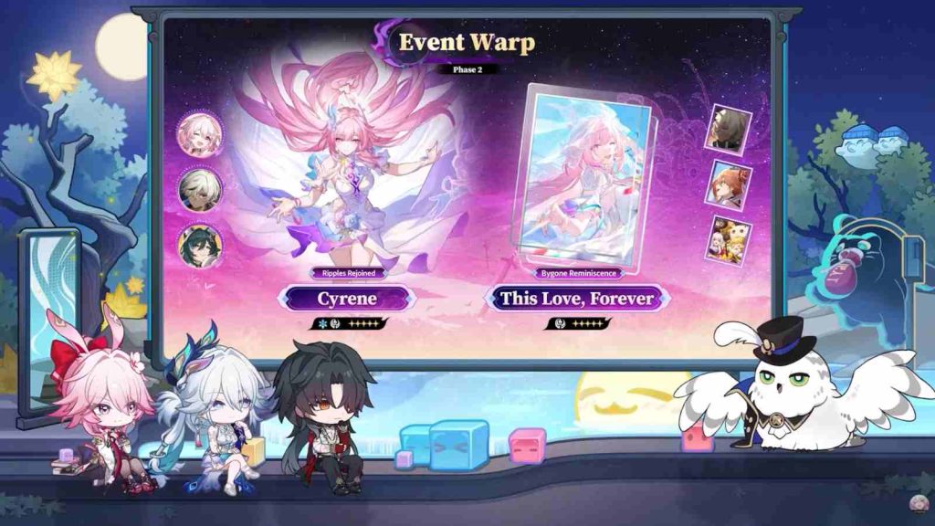 Honkai Star Rail 4.3 banners phase 2 featuring 5-star character Cyrene