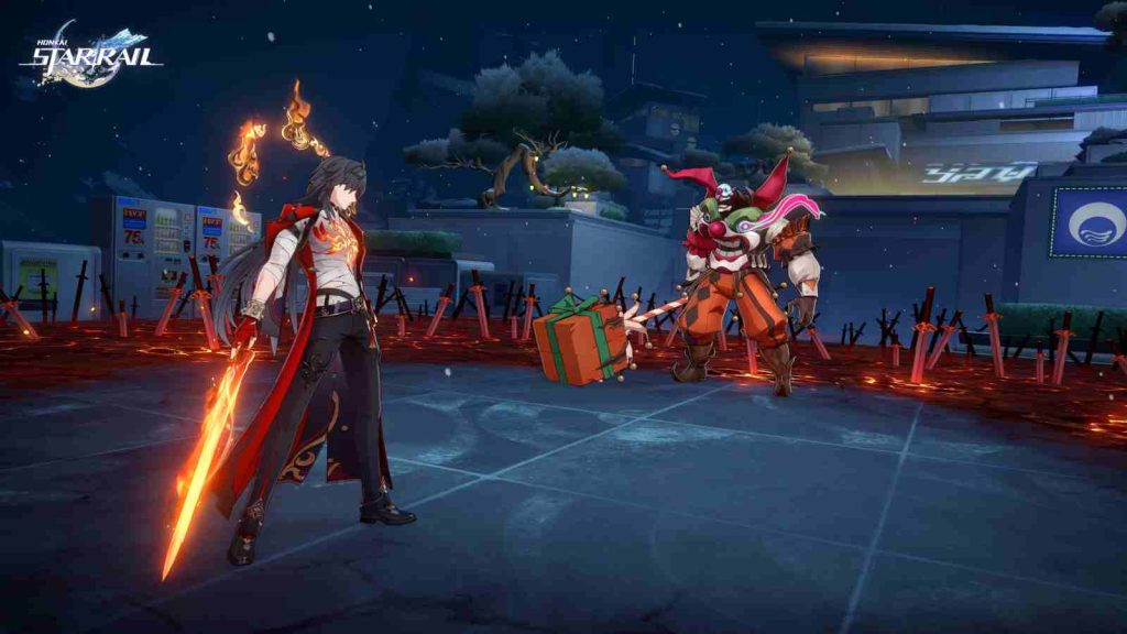Official screenshot of Mortenax Blade in battle 
