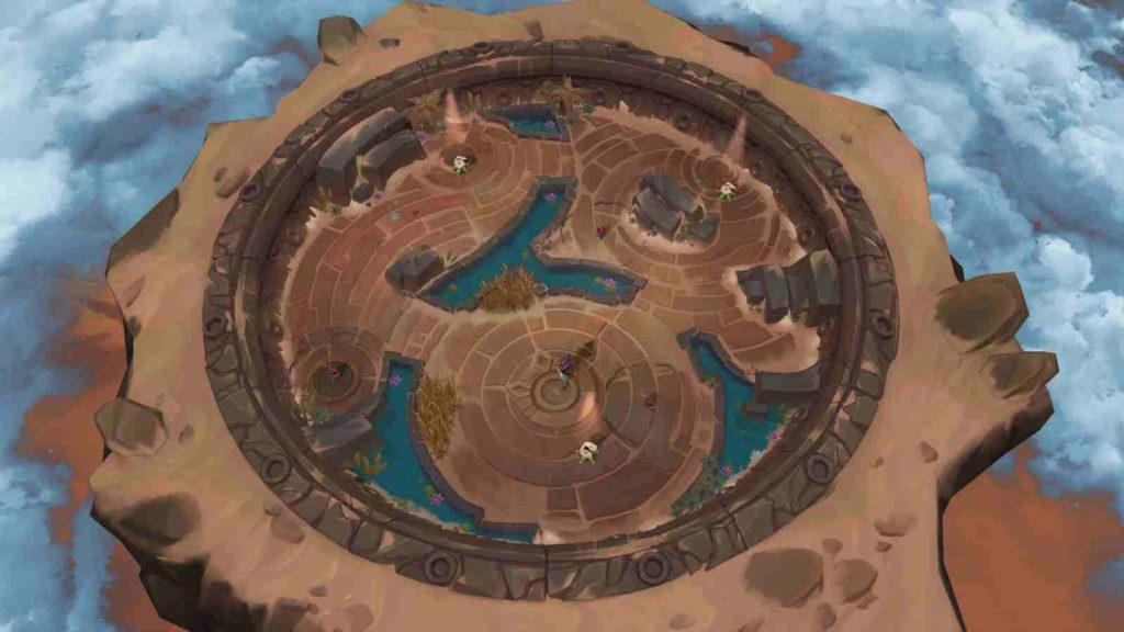 League of Legends Arena Desert Oasis map