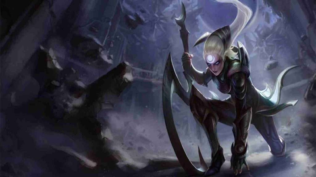 LoL AP champion Diana official splashart