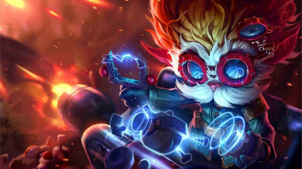 LoL AP champion Heimerdinger official splashart