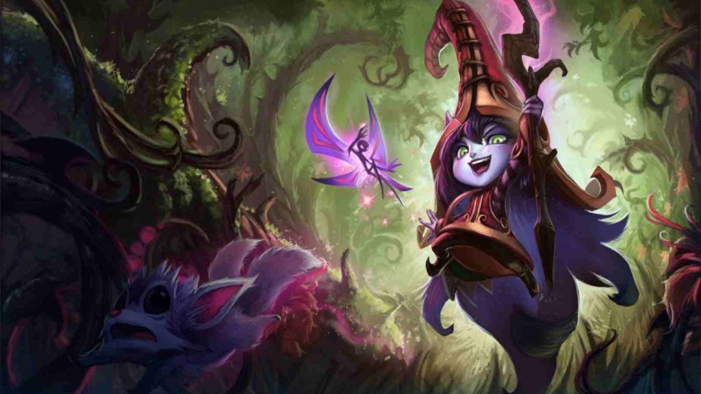 LoL support champion Lulu official splashart
