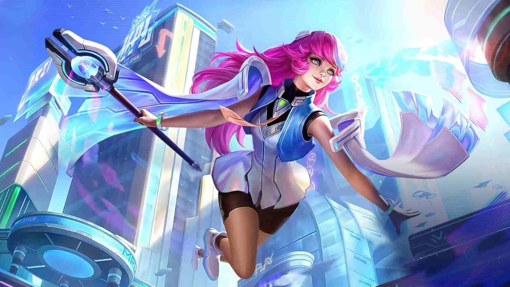 Mobile Legends roam hero Mathilda Dream Groove skin official wallpaper