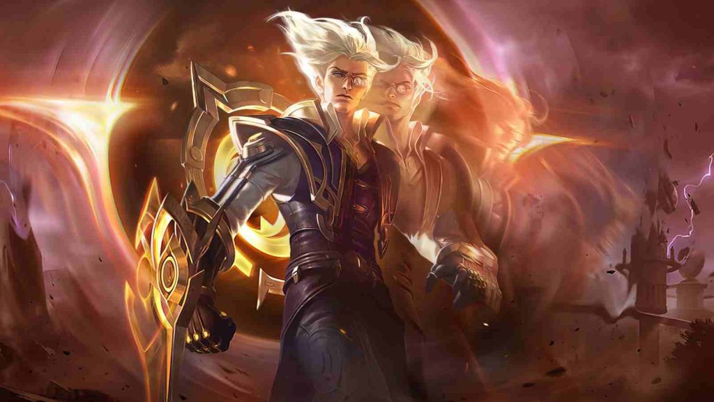 MLBB marksman hero Natan, the spacetime walker official wallpaper
