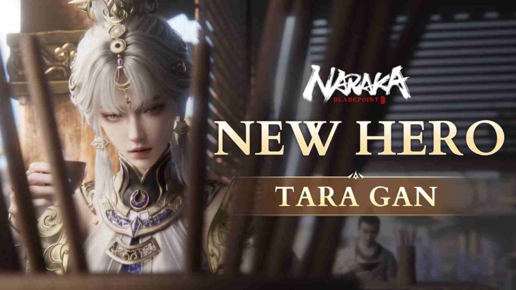 Naraka Bladepoint new hero Tara Gan key visual