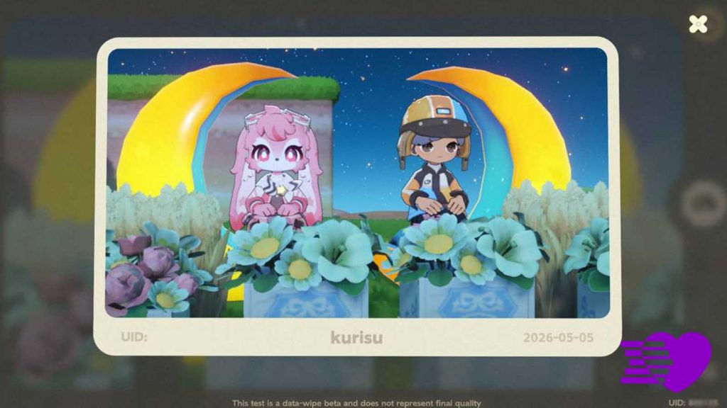 Elsasani and a Planet Tender sitting together at a PArty Garden in Petit Planet.