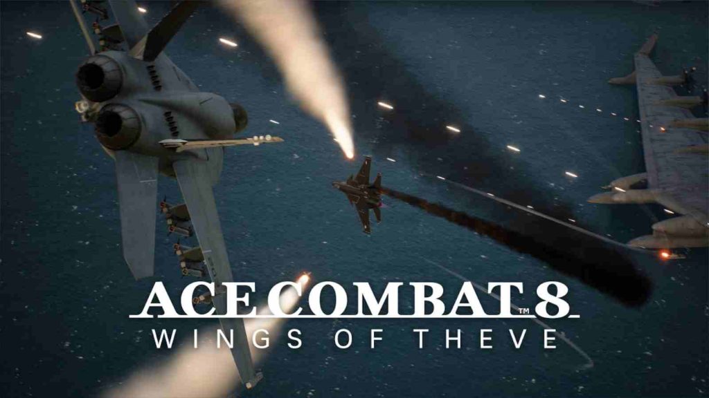 Ace Combat 8: Wings of Theve combat official key visual for the game