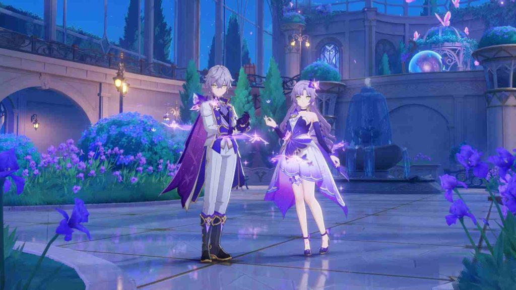 Butterfly Resplendence 5-star limited legendary outfit in the Miliastra Wonderland mode 