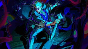 League of Legends champion Locke, the Ashen Exorcist official art