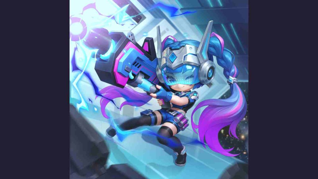 How to get Layla Blue Spectre skin for free in  Magic Chess: Go Go 