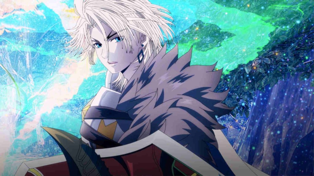 Elma in episode 1 of The Exiled Heavy Knight Knows How to Game the System anime