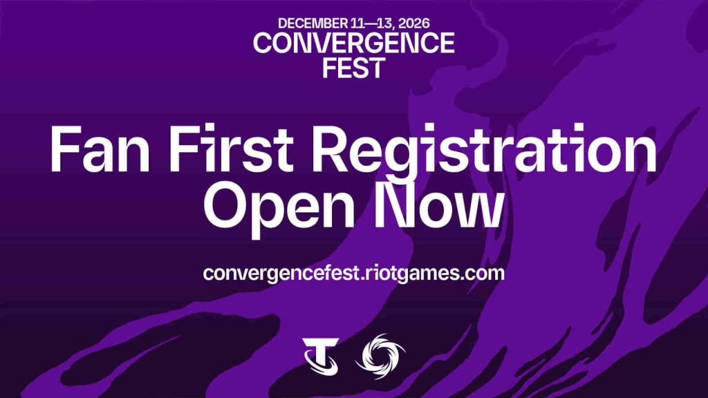 Convergence Fest 2026 Fan First Registration is open now