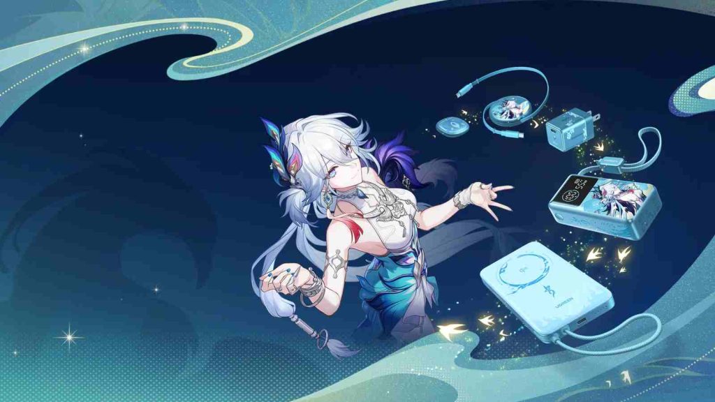 Honkai Star Rail x Ugreen collaboration featuring Yao Guang with merch lineup