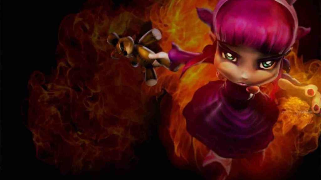 League of Legends Classic Annie splashart official wallpaper