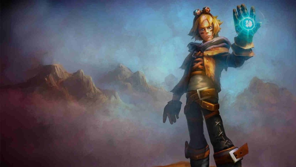 League of Legends Classic Ezreal splashart official wallpaper