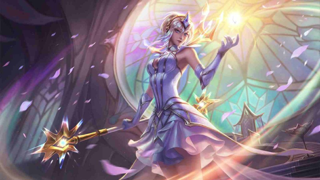 Elementalist Lux splashart official wallpaper