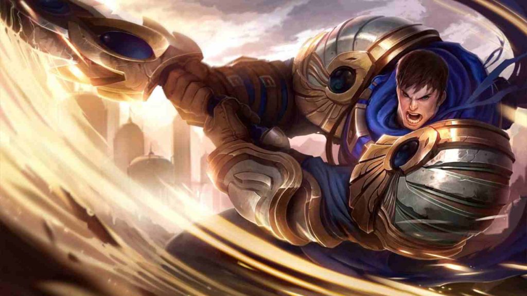 Bruiser/tank champion Garen official wallpaper