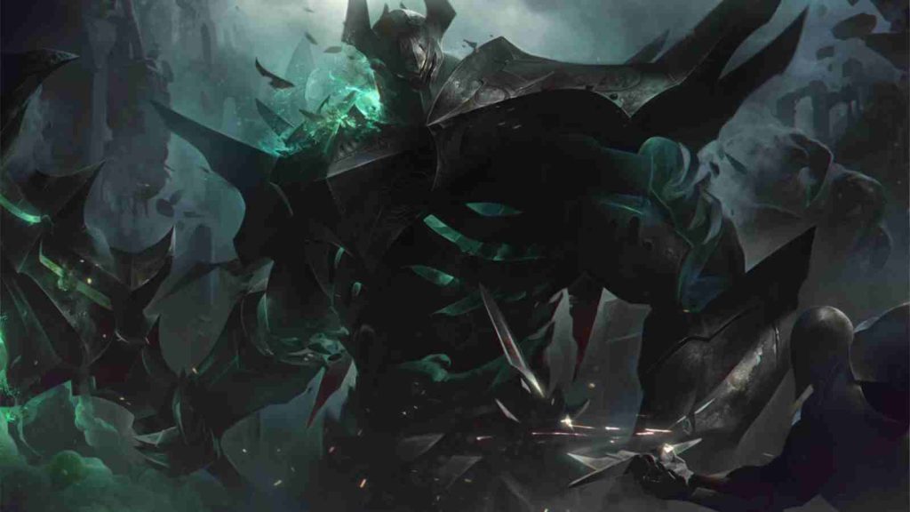 LoL champion Mordekaiser splashart official wallpaper