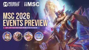 MSC Pass 2026 events and rewards preview, including the exclusive Baxia skin
