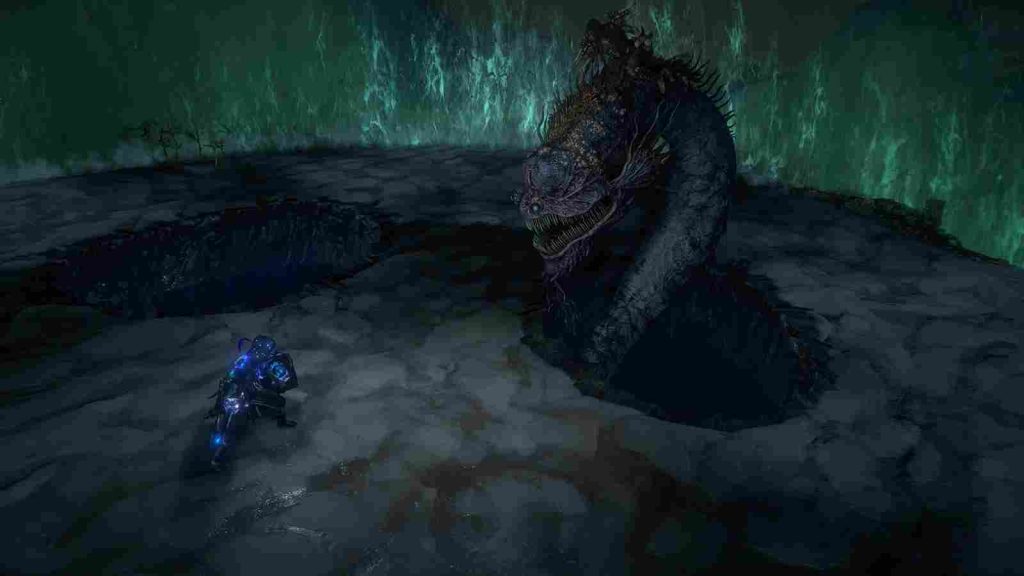 Pinnacle boss in Path of Exile Curse of the Allflame