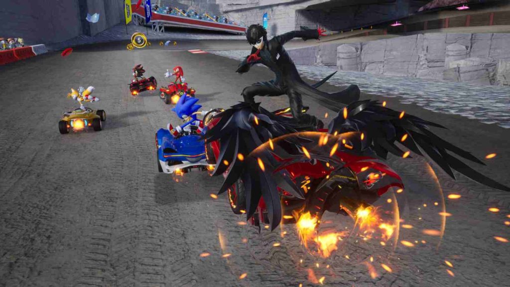Sonic Racing Crossworlds collaboration featuring Persona 5 Royal hero Ren Amamiya