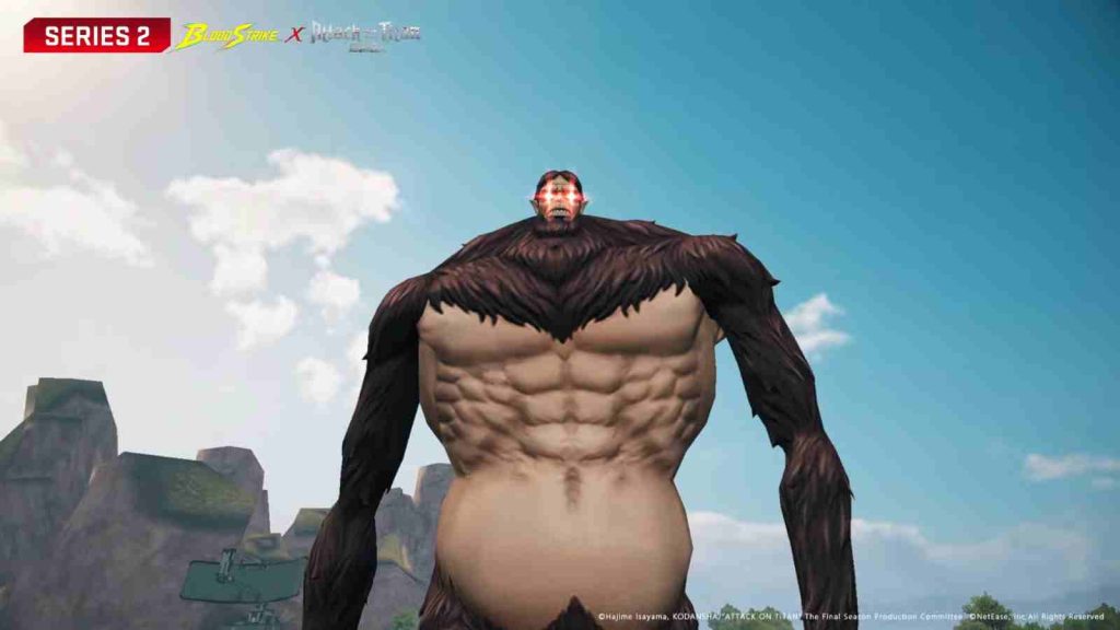 Beast Titan in Blood Strike Attack on Titan collaboration 