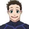 Aoshi Tokimitsu headshot in Blue Lock anime