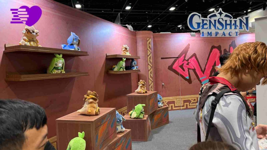HoYoFEST 2025 Singapore Genshin Impact Natlan showcase featuring Saurians plushies